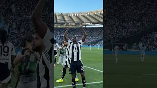 Kolo Muani’s goal directly from behind the goal 👀🔥?? #juventus #goal #kolomuani