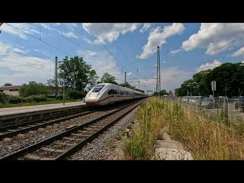 DB Fernverkehr 9472 (ICE 4) passiert Emmendingen