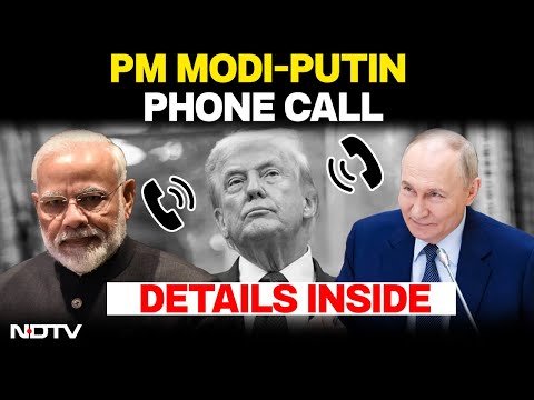 PM Modi Putin Phone Call | PM Modi Speaks To Vladimir Putin On Ukraine Amid Trump Tariff Row
