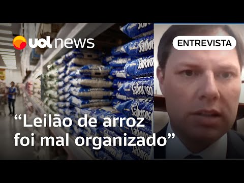 Leilão de arroz anulado deixa claro que governo entendeu o seu erro, diz deputado do PSDB