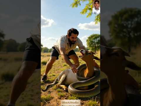 "एक किसान और उसकी बकरी की सच्ची कहानी 😭 | Snake Bite Emotional Short | AI Story" #moonhindianimation