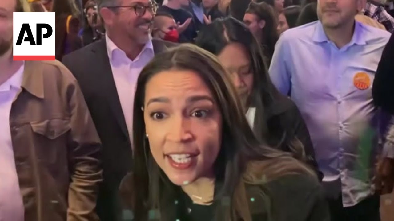 AOC reacts to Zohran Mamdani winning New York mayor race