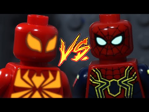 Lego Spider-Man: Iron Spider vs Iron Spider