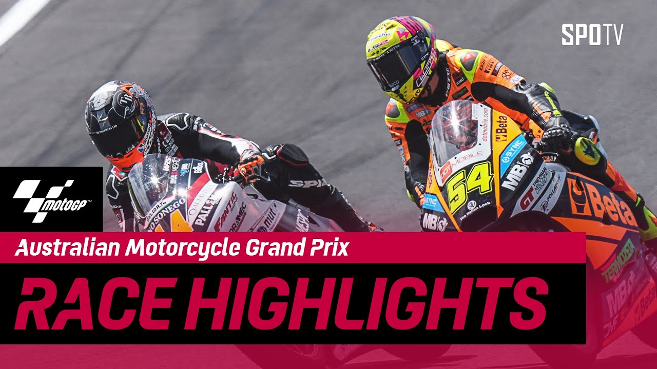 Mario Aji Dapat Point di Australia! Fermin Aldeguer Kalahkan Canet | Moto2 Race - [MotoGP Australia]