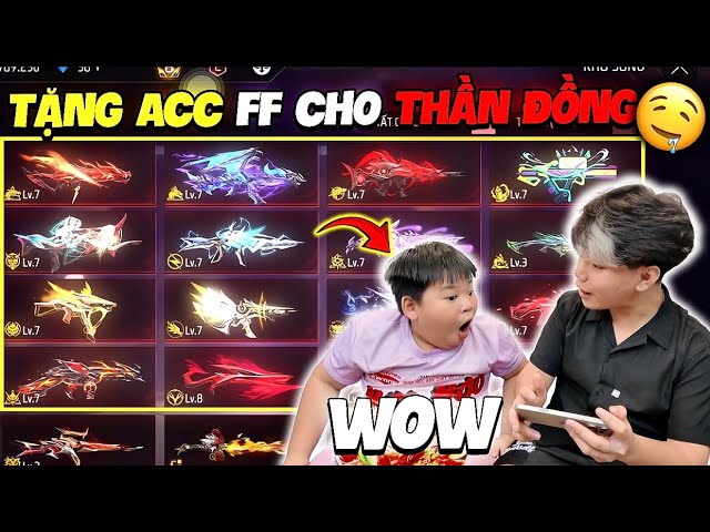 Joi FF Tặng Acc FF Full 7 Cho Thần Đồng !!!