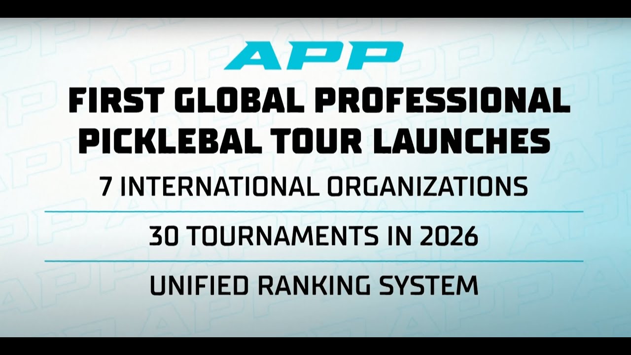 First Global Professional Pickleball Tour Launches | 7 International Organizations
