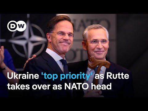 New NATO chief Rutte: Putin must realize alliance won't 'give in' over Ukraine | DW News