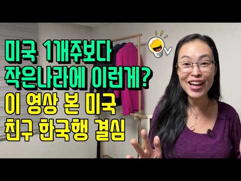미국 친구에게 이 영상 보여줬더니 당장 한국 가겠다며 난리났습니다 (한국방문 브이로그 4편)