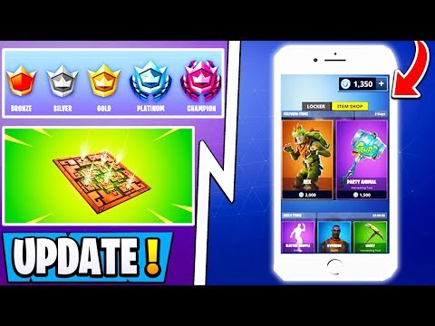 new fortnite update 8 20 changes shop app ranked poison - aggiornamento fortnite 213