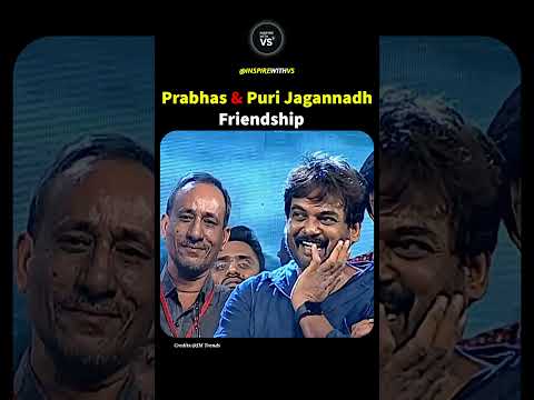 Puri Jagannadh & Prabhas | Friendship | #shorts #youtubevideos
