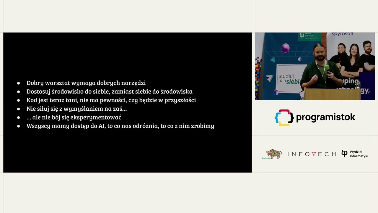 Programistok 2026 | ścieżka IT- dzień 2 | Lightning talks