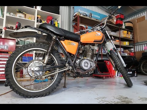 1973 Honda XL175 Restoration - Part 1 - The Tear Down