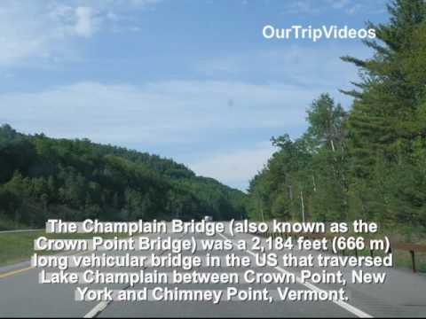 Pictures of Crown Pt (NY) to Chimney Pt (VT) Crossing Free Ferry, USA