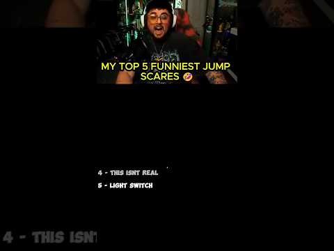 TOP 5 FUNNIEST JUMP SCARES🤣#fail  #funny #lmao #jumpscare #horrorgaming #top5 #funnyshort