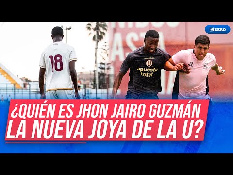Jhon Jairo Guzmán: la joven promesa que Javier Rabanal hizo debutar en Universitario | Líbero