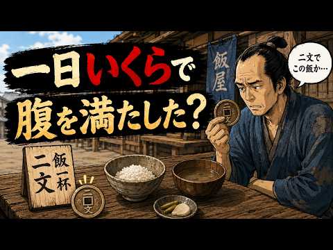江戸の庶民は一日いくらで腹を満たしたのか?数文の飯に隠れた貧しさの現実