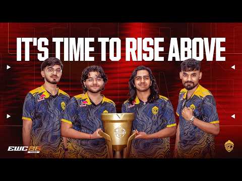 IT'S TIME TO RISE ABOVE | EWC26 KICKOFF |TEAM GODLIKE