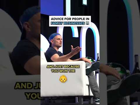 Advice for people in family businesses