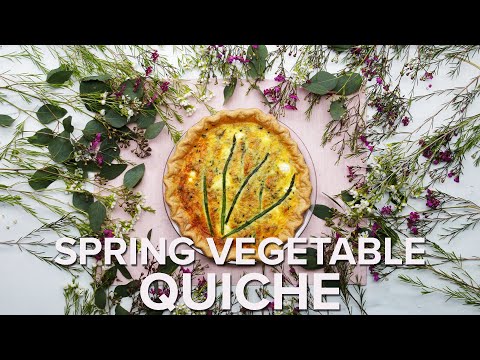 Spring Vegetable Quiche ? Tasty Recipes