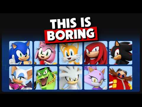 Sonic's official character bios suck