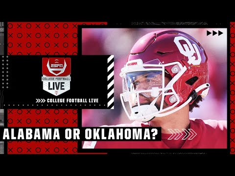 Which is more surprising: Alabama at No. 2 or Oklahoma at No. 8? | College Football Live