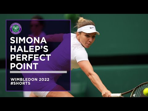 Simona Halep's Shot of the Quarter-Finals #shorts