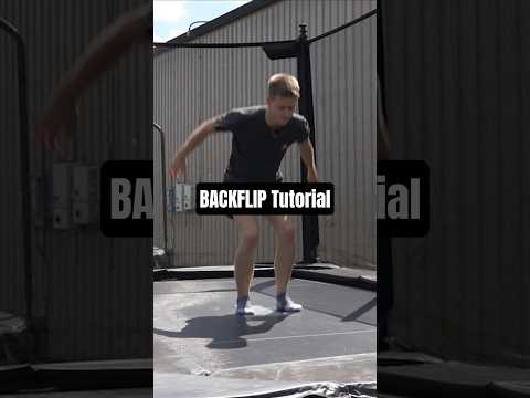 How To Learn a BACKFLIP on Trampoline...