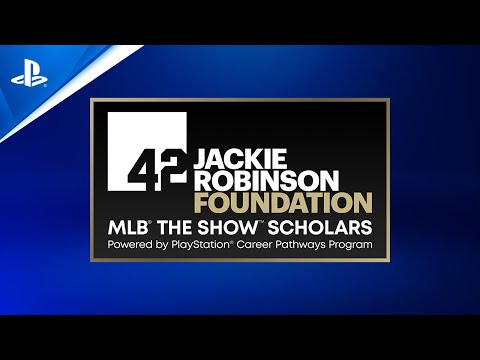 Jackie Robinson Foundation/PlayStation - MLB The Show Scholarships - First Applications Open