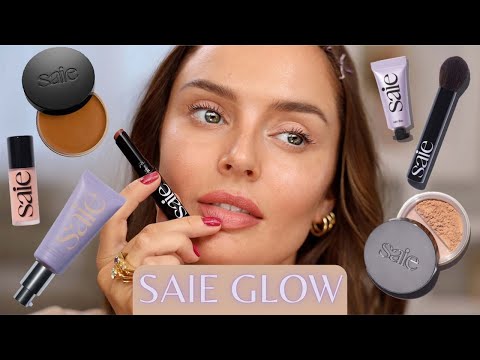 Quick Lilac Glow Makeup with SPF (+ New Saie Lip Blur)