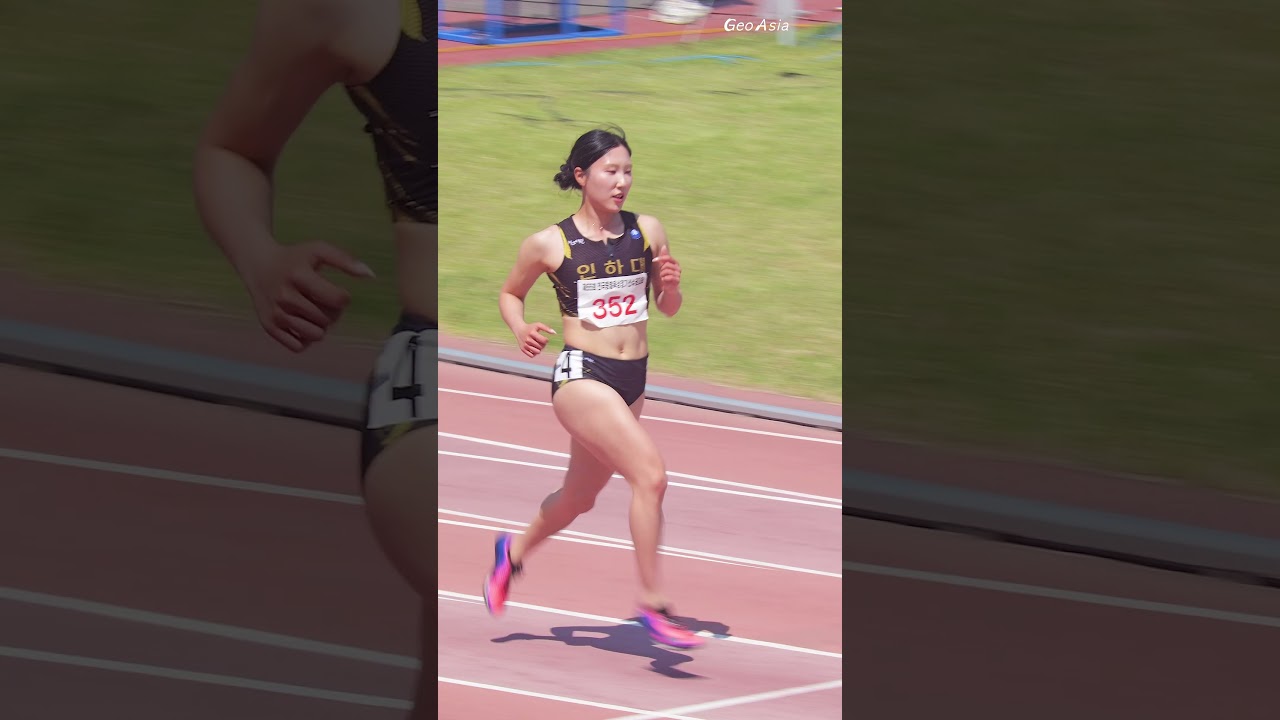 결승전 자신감이 느껴지는 워밍업! 안영훈(인하대) #athlete #안영훈 #여자육상 #trackandfield #sportstar #shorts