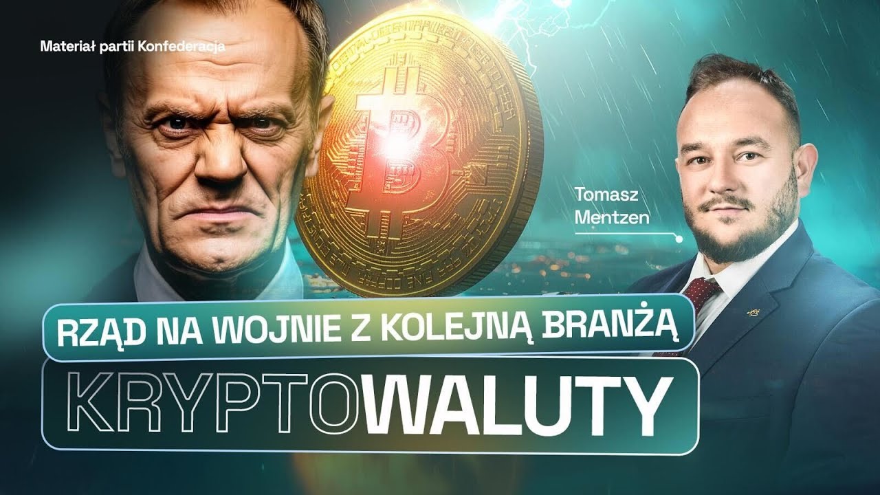 RZĄD NA WOJNIE Z KRYPTOWALUTAMI (FILM PARTII KONFEDERACJA)