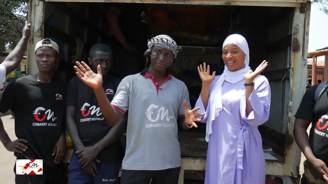 Conakry Nouvelles DON RAMADAN 2025 FEMME BATTENTE DE LYON FRANCE