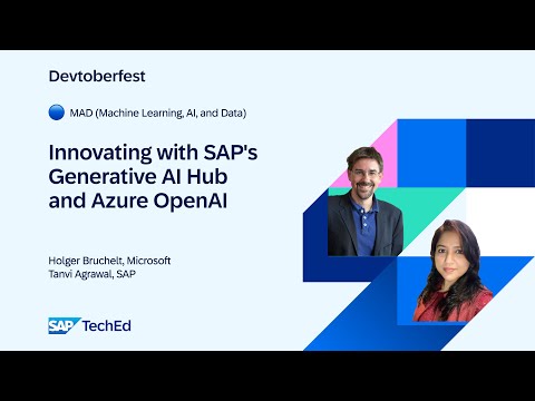 🔵 Innovating with SAP’s Generative AI Hub and Azure OpenAI​