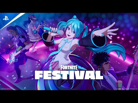 Fortnite Festival - Season 7 Icon: Hatsune Miku | PS5 & PS4 Games