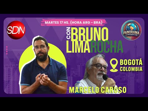Marcelo Caruso en #Panoramalatinoamericano con Bruno Lima Rocha