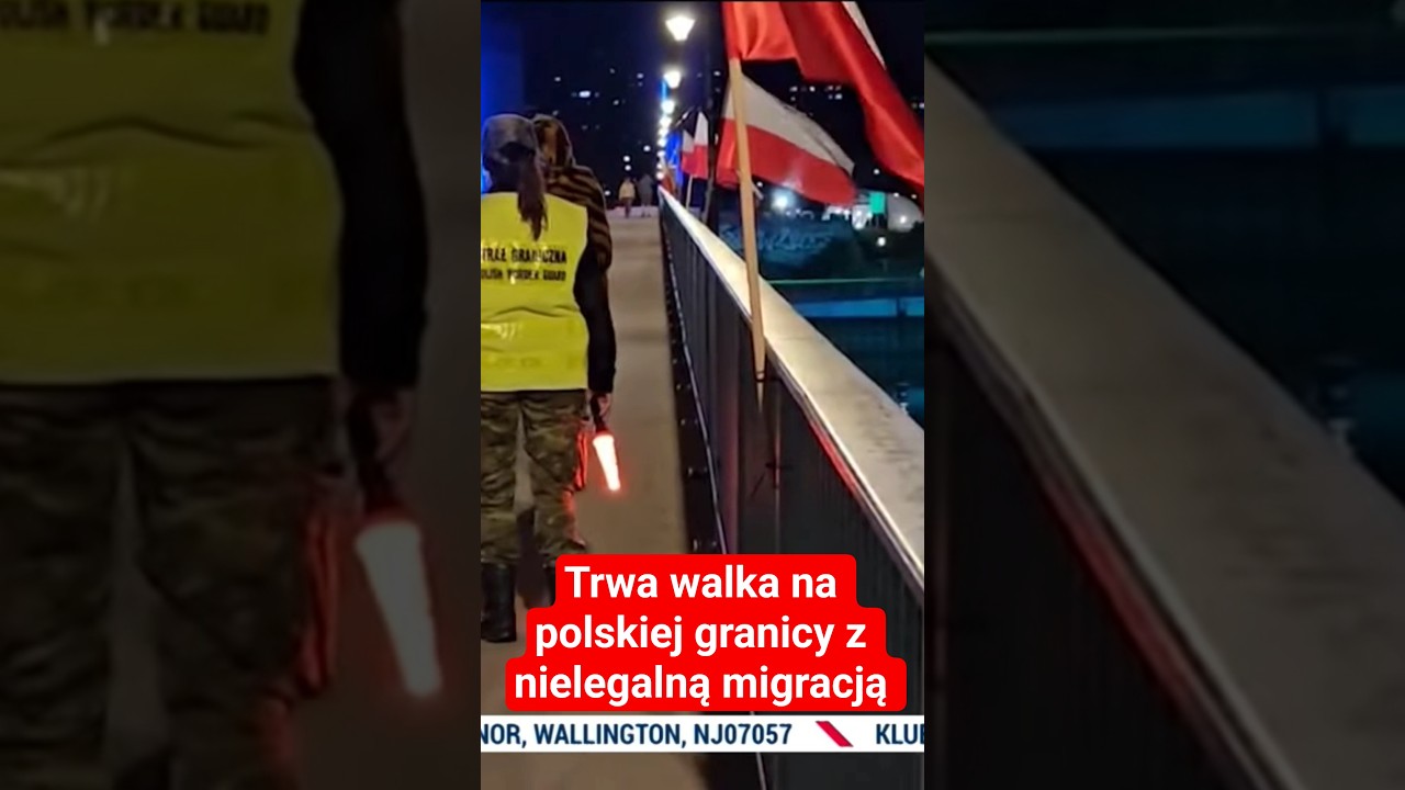 Trwa walka na polskiej granicy z nielegalną migracją