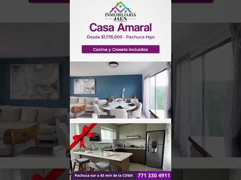 Pachuca sur a 45 min de LA CDMX, contactame y recibirás descuento adicional.