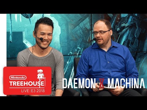 DAEMON X MACHINA Gameplay - Nintendo Treehouse: Live | E3 2018