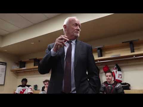 Lindy Ruff locker room speech after defeating the Coyotes 6-2 video clip