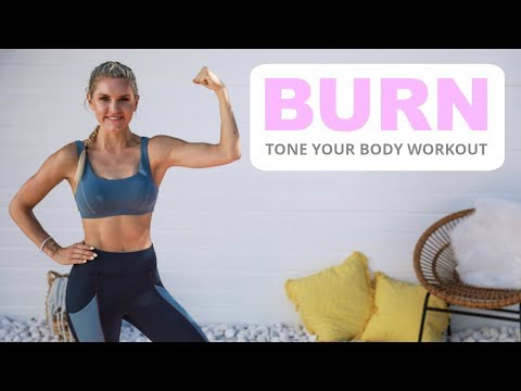 Burn Workout - TONE YOUR BODY | Rebecca Louise