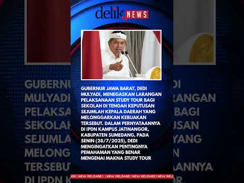 Dedi Mulyadi: Study Tour 'Pembodohan Publik'