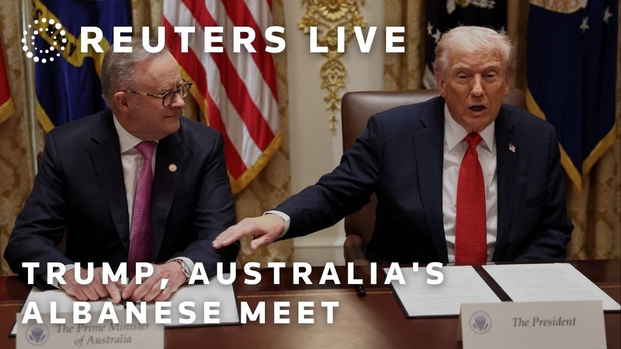 LIVE: Trump, Australia's Albanese meet at White House