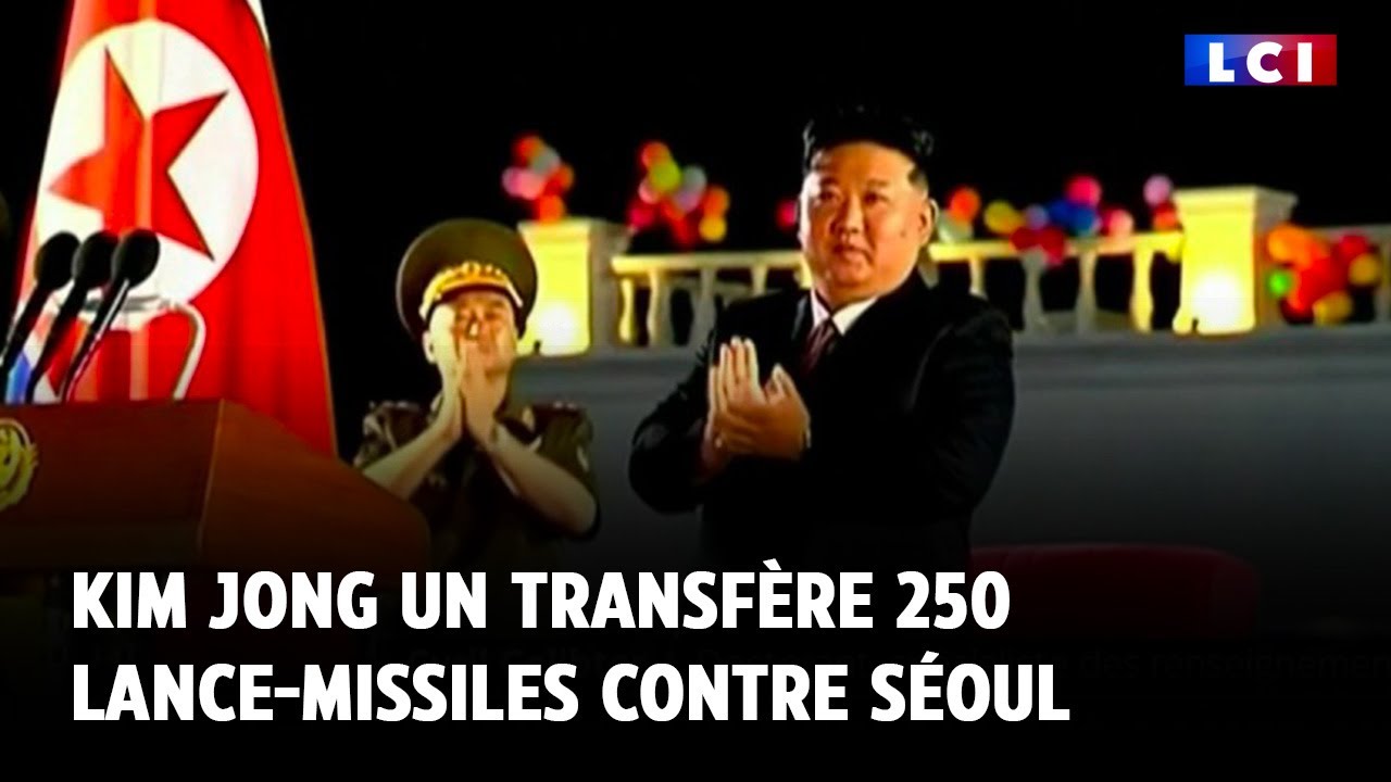 Corée du Nord : Kim Jong Un transfère 250 lance-missiles contre Séoul