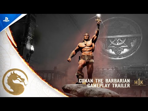 Mortal Kombat 1 - Khaos Reigns: Conan the Barbarian Gameplay Trailer | PS5 Games