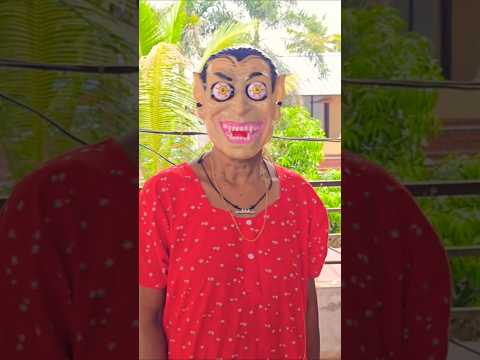 Don't be afraid, go find his real face and you will be surprised 😳👶 😂😱 #ponnusword