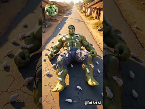 All Superheros Attacked By White Rats 😭💔 |#hulk #ytshorts #trendingshorts #shorts #avengers
