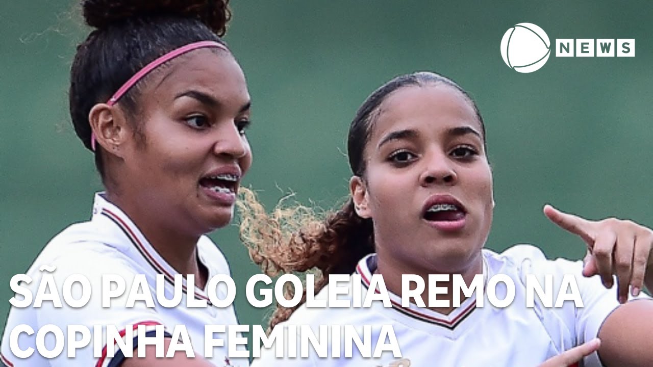 Copinha Feminina: São Paulo goleia o Remo por 5 a 0 em estreia