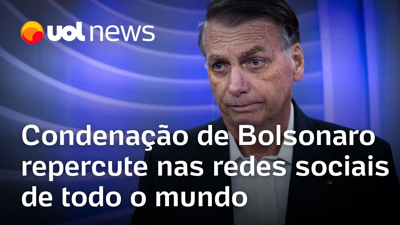 Condenação de Bolsonaro foi um dos principais temas do mundo todo nas redes sociais, diz Nexus