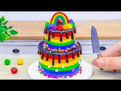 Kue Cokelat Mini yang Mudah🌈1000+ Ide Dekorasi Kue Pelangi Terbaik
