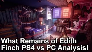 What Remains of Edith Finch - PS4/Pro vs PC Graphics Comparison